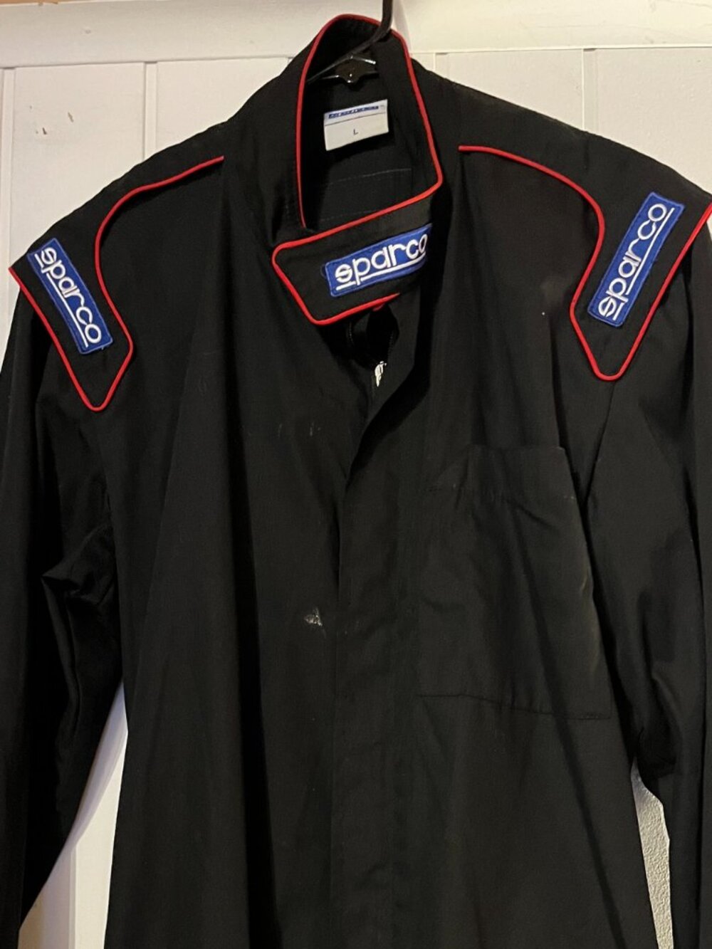 SPARCO Formula One Pit Crew Suit Overalls L NON FIA